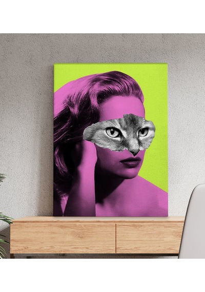 Bk Gift Fantastic Tasarımlı Kanvas Tablo-33 50x70cm Ev Dekorasyonu, Ev Hediyesi Bitmeyencom29960 Bk Gift