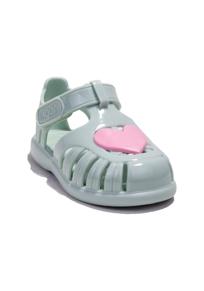 Igor S10310 Tobby Gloss Love Mint Ortopedik Günlük Kız Çocuk Sandalet 001