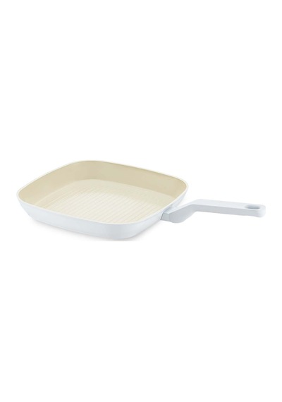 Jumbo Swiss Crystal Light Grey Grill Tava 28 Cm Gri
