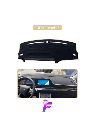 Chery Omada 5 Uyumlu Torpido Örtüsü Çatlama Ve Isıya Karşı Tam Koruma Oto Aksesuar D31 Torpido Halısı