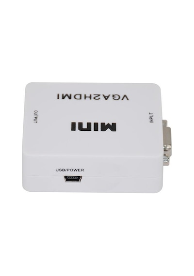 Gplus Vga2hdmı Vga To Hdmı Full Hd 1080p Vga Switch Çevirici Siyah