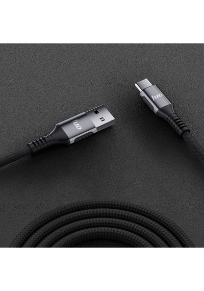 66w Usb-a To Type-c Örgülü Hızlı Şarj Ve Data Kablosu 1 Metre Diğer