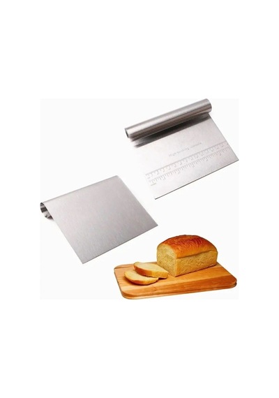 Çelik Spatula Hamur Kazıyıcı Pasta Sıvama Aparatı 15 Cm Sıvama Aparatı Çelik Metalik Diğer