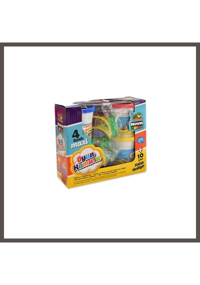 Bezos Nc-4155 4 Lü Maxi Oyuncaklı Oyun Hamuru Nxrlvng Çok Renkli