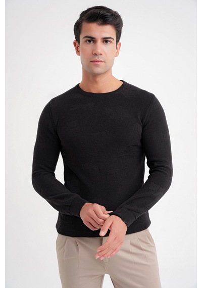 Efor Tr 884 Triko Comfort Siyah Siyah