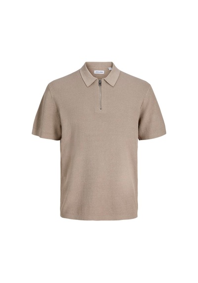 Jack & Jones Max Erkek Bej Polo Tişört 12288544-sg Krem