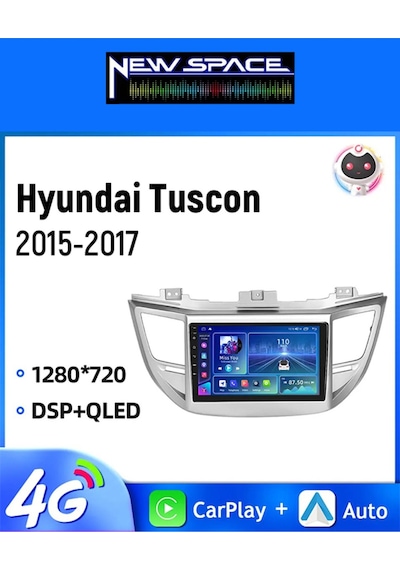 Hyundai Tucson 2gb Ram 32gb Rom Android Carplay Navigasyon Multimedya