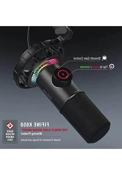 Rgb Dinamik Usb Mikrofon, Oyun Ve Podcast İçin İdeal