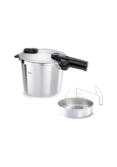 Fissler Vitaquick Premium 10 Litre Düdüklü Tencere Fissler Türkiye Garantili Gri