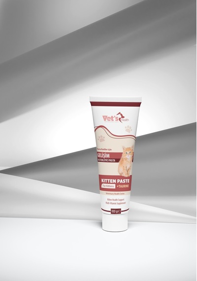 Vet's Health Kitten Paste Yavru Kediler İçin Gelişim Desteği Pasta 100 G