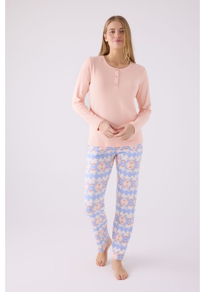 Arnetta Kadın Pembe Pijama Takımı Ar3098-s-v1 Pembe