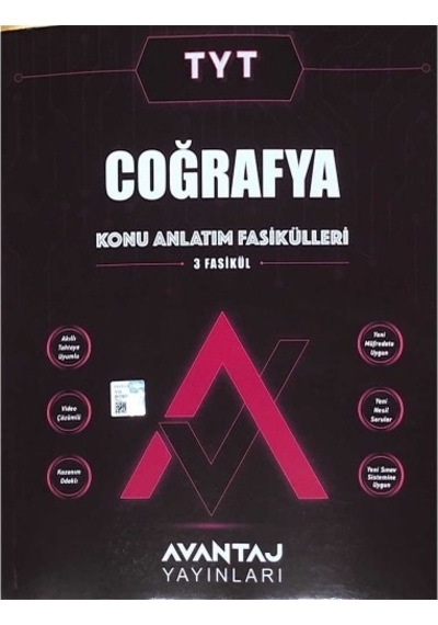 AVANTAJ TYT COĞRAFYA K.A. FASİKÜLLERİ