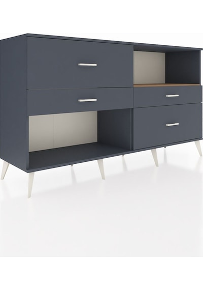 Hyperion Konsol Tek Raflı 4 Çekmeceli 176x44x99 Antrasit-çam/ant Antrasit-çam/antrasit Hyperion Konsol Tek Raflı 4 Çekmeceli 176x44x99 Antrasit-çam/ant Antrasit-çam/antrasit
