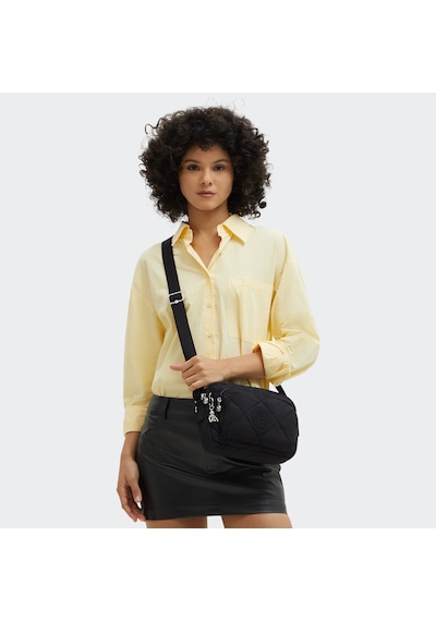 Kipling Abanu M Zıp K.quılt Kadın Çapraz Çanta Kı3440-95r Siyah
