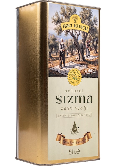Hacı Kuşçu Erken Hasat Naturel Sızma Zeytinyağı 5 L
