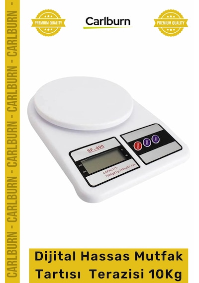 Terazi Elektronik Sf400 Lcd Ekranlı Gram Dijital Hassas Mutfak Tartısı Mutfak Terazisi 10kg Çok Renkli