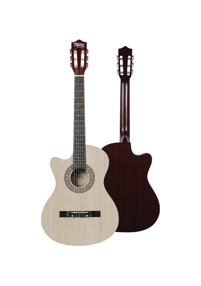 Midex Cg-396nt Solak Klasik Gitar Natural Renk Full Set Sap Ayarlı 4/4 Yetişkin Boy