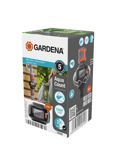 Gardena 18350 Dijital Su Sayacı Pilli