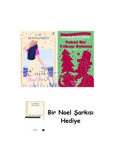 Emily - Yeniay Çiftliği Ciltli + Tuhaf Bir Yılbaşı Öyküsü + Bir Noel Şarkısı