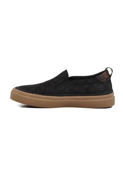 Guja Siyah Hafif Slip-on Erkek Casual Ayakkabı 25y501-6 M Siyah