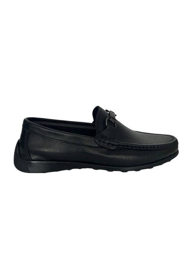 Kemal Tanca 887 2551 Erkek Hakiki Deri Loafer Ayakkabı siyah