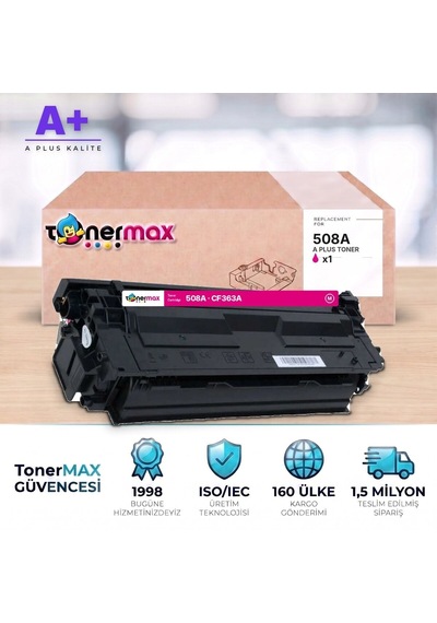 Hp 508a Cf363a Kırmızı Uyumlu Toner A Plus / Color Laserjet Enterprise M552 / M553 / Mfp M577