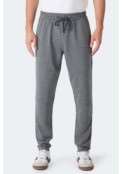 Slazenger Independent I Erkek Koyu Gri Eşofman Altı Koyu Gri