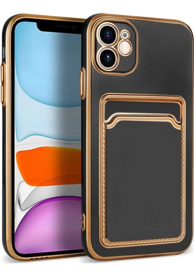 Apple Uyumlu iPhone 11 Zore Bark Kartlıklı Kapak