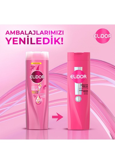 Saç Bakım Şampuanı Güçlü Ve Parlak 400 Ml X3 Tüm Saç Tipleri