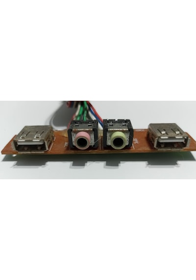 Bilgisayar Kasası İçin 2x USB & Audio Board - USB & Ses Kartı