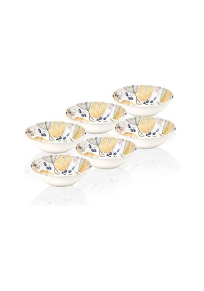 The Mia Limoncello Çorba Kasesi 6lı Set 14cm Lmn020 Beyaz