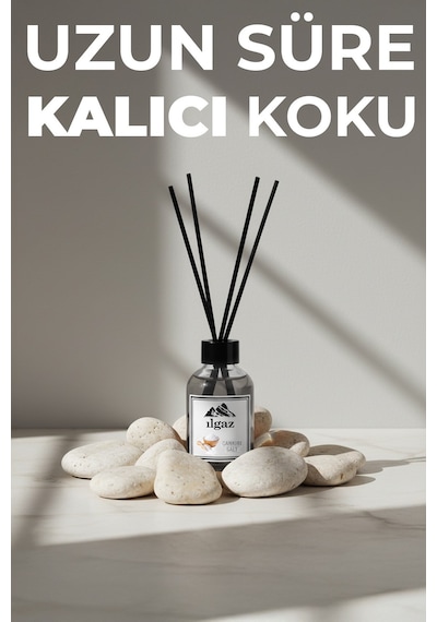 Çankırı Tuzu Bambu Çubuklu Oda Kokusu 110 Ml Red Diffuser Ortam Kokusu Ferahlatıcı