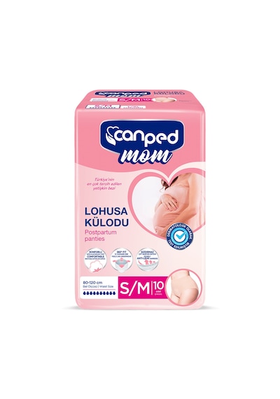 Canped Mom Lohusa Külodu S/m 1 Paket 10 Adet
