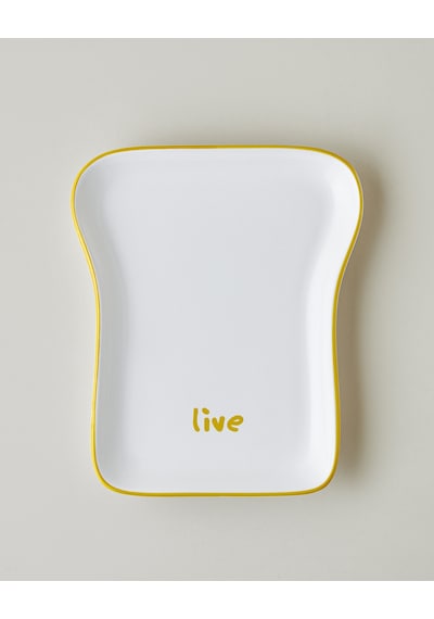 English Home Joyfull Seramik 4'lü Pasta Seti 19 Cm Renkli Çok Renkli