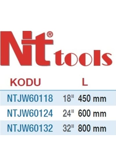 Nt Tools T8A Çelik Çeneli Çelik Halat. Kablo Kesme Makası 18'' - 450Mm