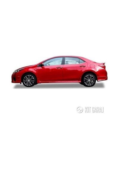 Kit Garaj Toyota Corolla Yan Marşpiyel Çift Boyasız