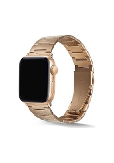 Apple Watch Uyumlu 38mm Krd-48 Metal Kordon - Rose Gold