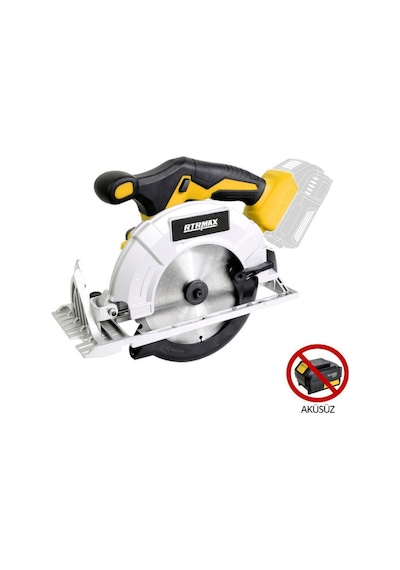Rtrmax RTX2038B 18V 165 MM Akülü Kömürsüz Sunta Kesme Daire Testere (Akü Hariç)