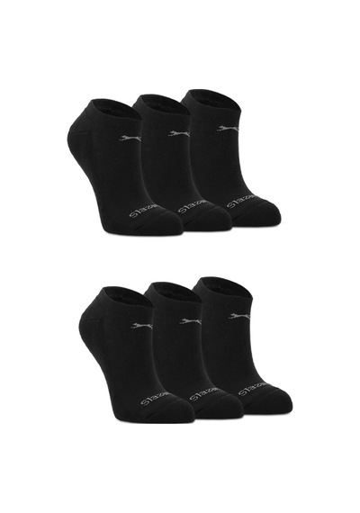 Slazenger Jael 6 Lı Set Kadın Siyah Çorap Siyah