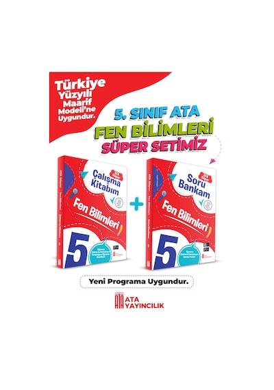 5. Sınıf Fen Bilimleri Süper Set Soru Bankam + Çalışma Kitabım