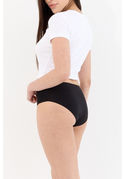 Air Siyah Yüksek Bel Slip Külot Siyah