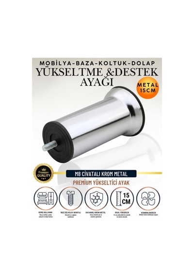 4 Adet 15 Cm M8 Vidalı Metal Krom Ayak Mobilya Ayağı Baza Ayağı Kanepe Ayağı Koltuk Ayağı Yatak Ayağı Yükseltme Ayağı Dolap Ayak Sehpa Sandık Ayakları Değişim Destek Ayağı Yükseltici Aparat Şifonyer Krom Krom 4 Adet 15 Cm M8 Vidalı Metal Krom Ayak Mobilya Ayağı Baza Ayağı Kanepe Ayağı Koltuk Ayağı Yatak Ayağı Yükseltme Ayağı Dolap Ayak Sehpa Sandık Ayakları Değişim Destek Ayağı Yükseltici Aparat Şifonyer Krom Krom