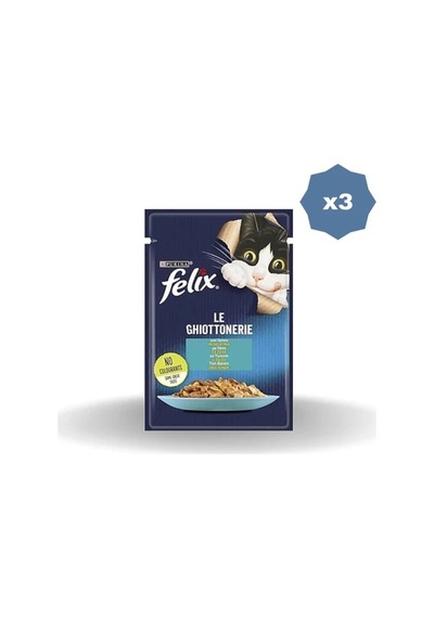 Felix Kedi Yaş Mama Tonlu 85 Gr - 3 Adet