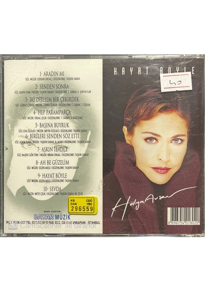 Plak Değildir Cd Dir Cd Hülya Avşar Hayat Böyle Cd