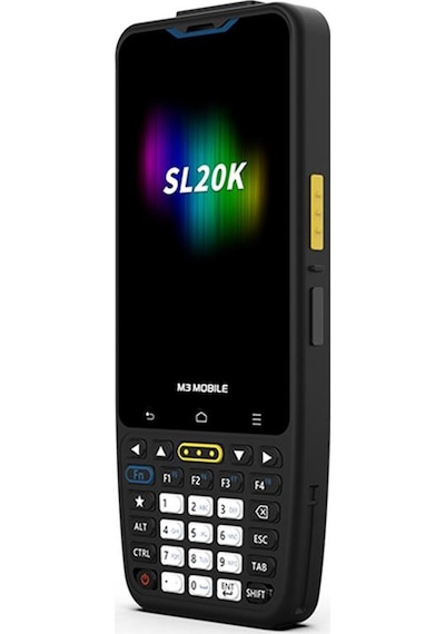 M3 Mobıle Sl20k X/w 2d Karekod Andr.13 4gb/64gb 13mp Wıfı+bluet. 4" Tuşlu Ekran El Terminali Kılıf+e.koruyucu+adaptör