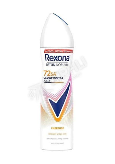 5 Adet Rexona Deo Women Energize 150 Ml