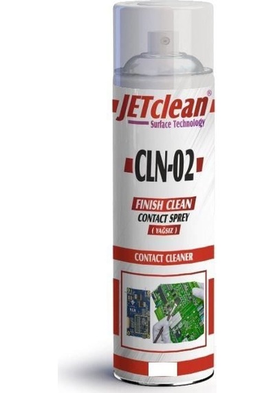 Jetclean Cln-02 Kontak Sprey Yağsız Kırmızı 250ml