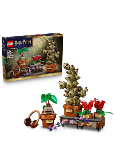 LEGO® Harry Potter™ Hogwarts™ Bitkibilim Bitkileri 76474 - 12 Yaş ve Üzeri için 3 Bitki İçeren Oyuncak Yapım Seti (817 Parça)