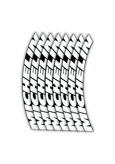 Gear5 Michelin Lastik Yazısı 8 Adet