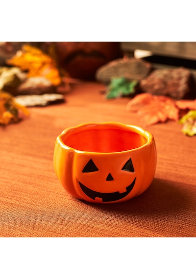 Karaca Halloween Pumpkin Kase 11 Cm Turuncu